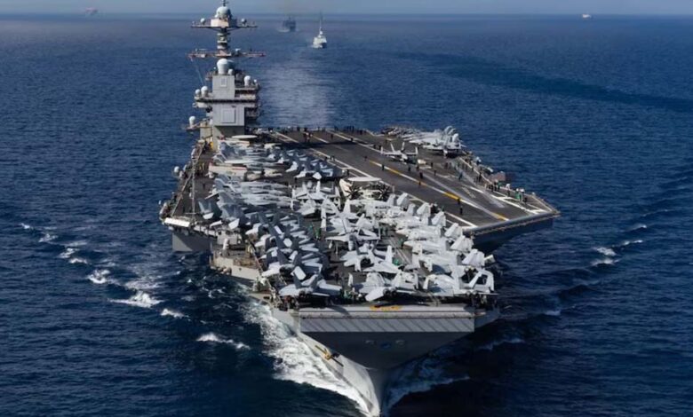 ट्रंप ने दुनिया के सबसे बड़े एयरक्राफ्ट कैरियर को ईरान के पास तैनात किया – Khabar Monkey