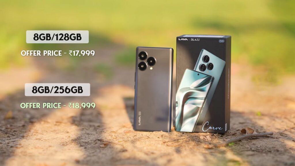 LAVA BLAZE CURVE 5G Price in India