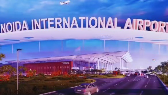 150 KM का नियम भी नहीं रोक सका जेवर एयरपोर्ट के पंख, IGI से 61 किमी दूर बनकर तैयार 150 KM का नियम भी नहीं रोक सका जेवर एयरपोर्ट के पंख, IGI से 61 किमी दूर बनकर तैयार