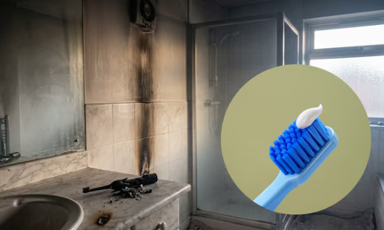 मोबाइल-कार नहीं टूथब्रश बना ‘बम’! वॉशरूम में हर तरफ धुआं ही धुआं, महिला बोली – किस्मत अच्छी थी वरना… मोबाइल-कार नहीं टूथब्रश बना ‘बम’! वॉशरूम में हर तरफ धुआं ही धुआं, महिला बोली – किस्मत अच्छी थी वरना…