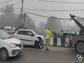 पानीपत का नेशनल हाईवे बना ‘एक्सीडेंट जोन’, दो दर्जन से अधिक वाहन टकराए, आखिर ऐसा क्या हुआ?