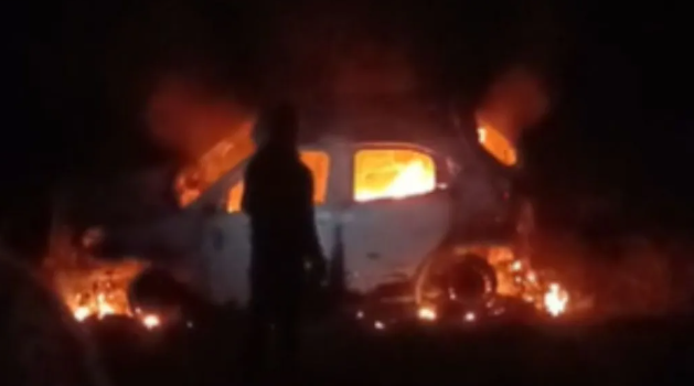 मध्य प्रदेश में चलती कार में लगी आग, डॉक्टर की पत्नी की जिंदा जलकर मौत, परिजनों ने जताया शक