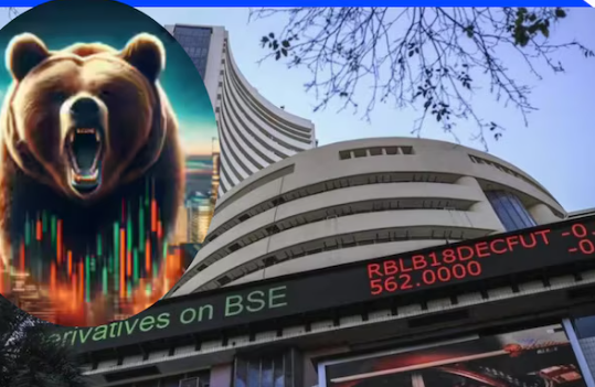 जिसका डर था वही हो गया, ट्रंप की धमकी से लहूलुहान हुआ बाजार, 1400 अंक लुढ़का सेंसेक्स जिसका डर था वही हो गया, ट्रंप की धमकी से लहूलुहान हुआ बाजार, 1400 अंक लुढ़का सेंसेक्स