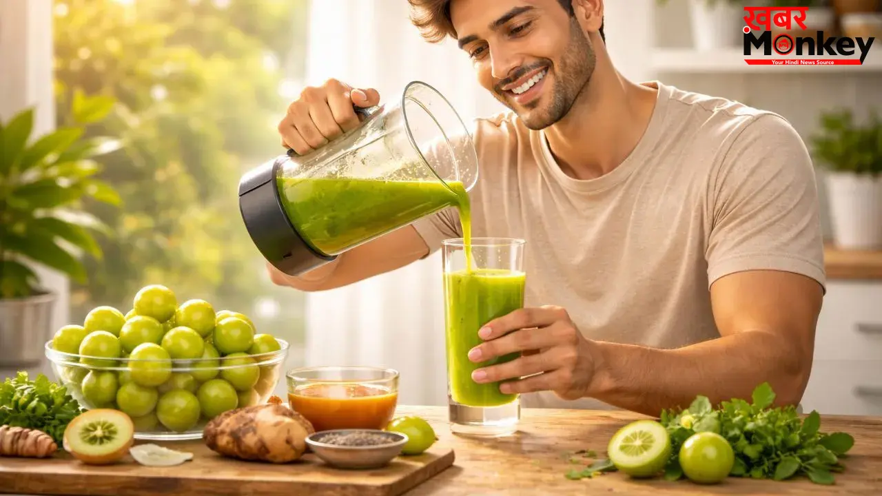 सिर्फ 5 मिनट में तैयार करें आंवले का जूस, चेहरे पर आएगा गजब का निखार और बीमारियां रहेंगी कोसों दूर!