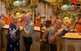 Anupam Kher ने नए नाटक से पहले लिया आशीर्वाद, सिद्धिविनायक में गणपति बप्पा को सुनाई स्क्रिप्ट