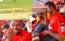 LIVE मैच में SRH फैन ने CSK पर किया काला जादू! स्टेडियम में तंत्र-मंत्र करता दिखा शख्स, देखें VIDEO