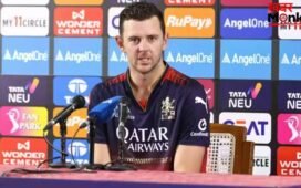 4 विकेट लेने के बावजूद खुश नही हैं जोश हेजलवुड, प्लेयर ऑफ द मैच लेते हुए जताई इस बात से नाराजगी