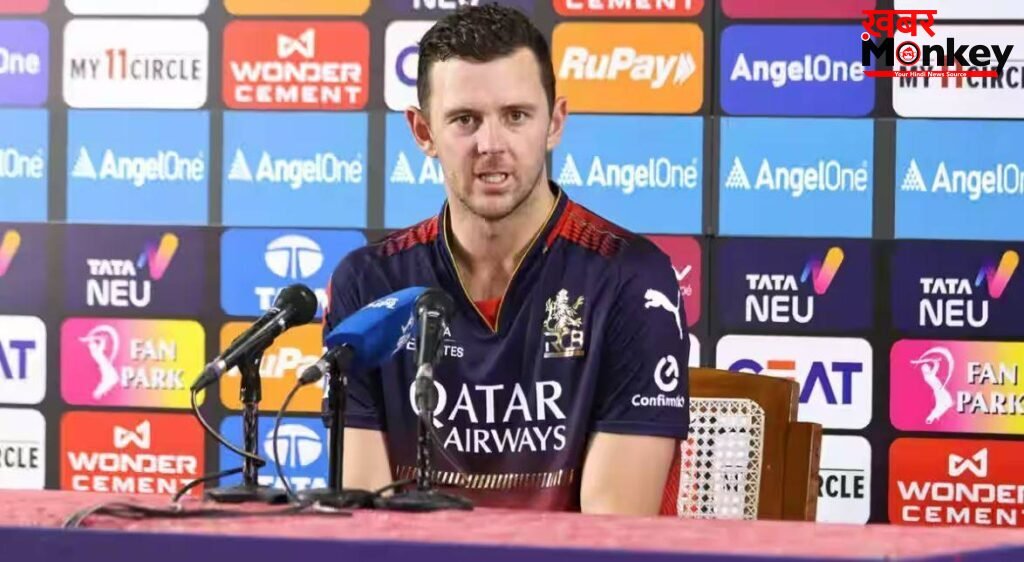 4 विकेट लेने के बावजूद खुश नही हैं जोश हेजलवुड, प्लेयर ऑफ द मैच लेते हुए जताई इस बात से नाराजगी