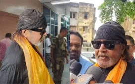 मिथुन चक्रवर्ती ने डाला वोट, बोले- बंगाल में आएगी परिवर्तन की बाढ़, रिकॉर्ड वोटिंग का जताया अनुमान