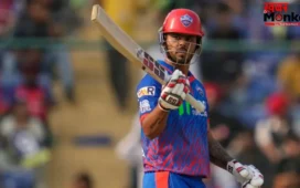 6,4,4,4,4,6…नीतीश राणा ने जेवियर बार्टलेट का बनाया भरता सिर्फ 1 ओवर में ठोक दिया 28 रन, KL राहुल ने दिया ऐसा रिएक्शन