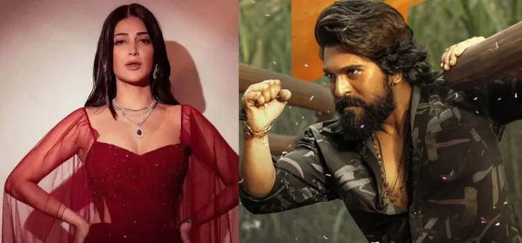 4 दिन की शूटिंग, करोड़ों का सेट, राम चरण की Peddi में श्रुति हासन का स्पेशल डांस, 3 करोड़ फीस ने खींचा ध्यान