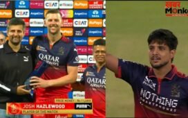 4 विकेट लेने वाले रसिक सलाम की जगह इस वजह से सिर्फ 1 विकेट लेने वाले जोस हेजलवुड को मिला मैन ऑफ द मैच