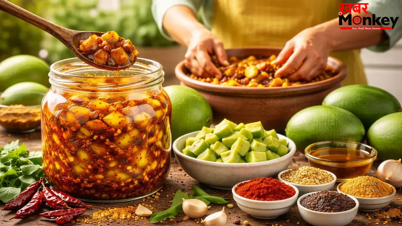 Raw Mango Pickle: घर बैठे बनाएं कच्चे आम का चटपटा अचार, स्वाद ऐसा कि बाजार वाला भी लगे फीका!