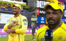 शतक जड़ने के बाद संजू सैमसन ने जीता करोड़ो फैंस का दिल खुद को नही बल्कि इस खिलाड़ी को दिया CSK की जीत का पूरा श्रेय