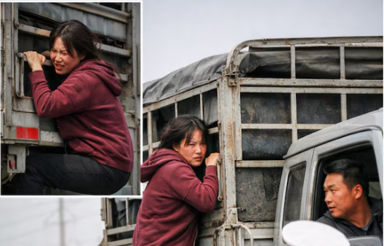 पति की ‘बेवफाई’ पकड़ने के लिए जान से खेली पत्नी! तेज रफ्तार ट्रक के पीछे लटककर किया मीलों का सफर