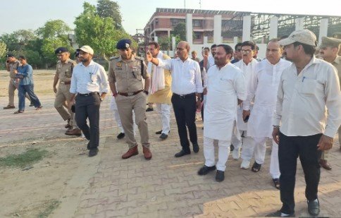 मुजफ्फरनगर में CM योगी का दौरा अब 13 अप्रैल को, नुमाइश मैदान में तैयारियां तेज