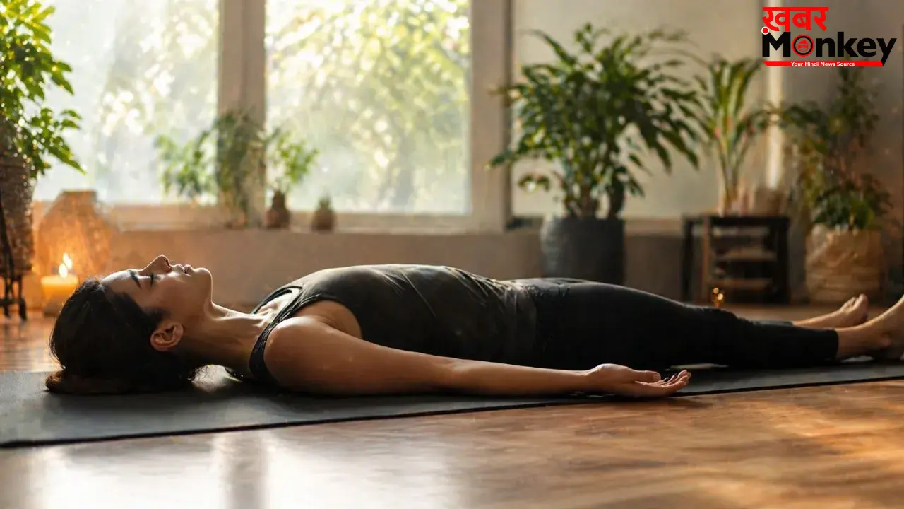 Stress Relief Tips: थकान और तनाव ने कर दिया है बेहाल? सिर्फ 10 मिनट का शवासन देगा चौंकाने वाले फायदे