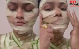 खीरे से स्किनकेयर का ‘देसी जुगाड़’ वायरल, लड़की का तरीका देख यूजर्स बोले- ये क्या कर दिया!