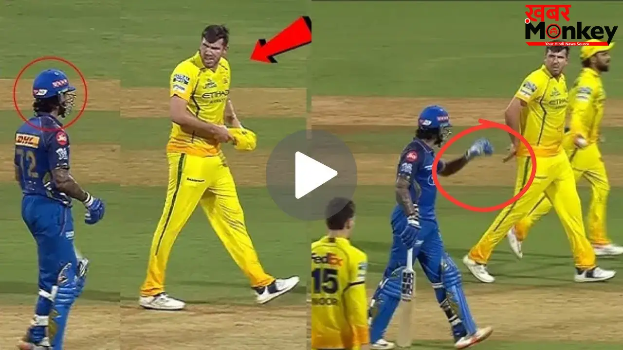 तिलक वर्मा से भिड़े जेमी ओवर्टन, लाइव मैच में दोनों खिलाड़ियों के बीच बवाल! देखें VIDEO