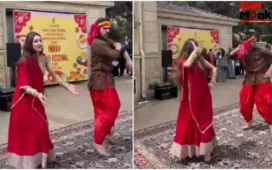अजरबैजान में ‘लॉलीपॉप लागेलू’ पर झूमे विदेशी डांसर, भारतीय दूतावास ने शेयर किया वीडियो