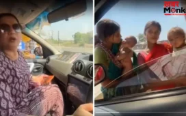 भीख या रोजगार? सड़क किनारे महिलाओं से बहस का वीडियो वायरल, लोगों में छिड़ी चर्चा