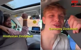 जर्मन व्लॉगर और भारतीयों का दिल जीतने वाला वीडियो वायरल, ‘हिंदुस्तान-जर्मनी जिंदाबाद’ के लगे नारे