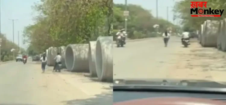सड़क पर लड़की से बदसलूकी करता दिखा युवक, लड़की बोली- फ्यूचर हसबैंड है; वीडियो वायरल