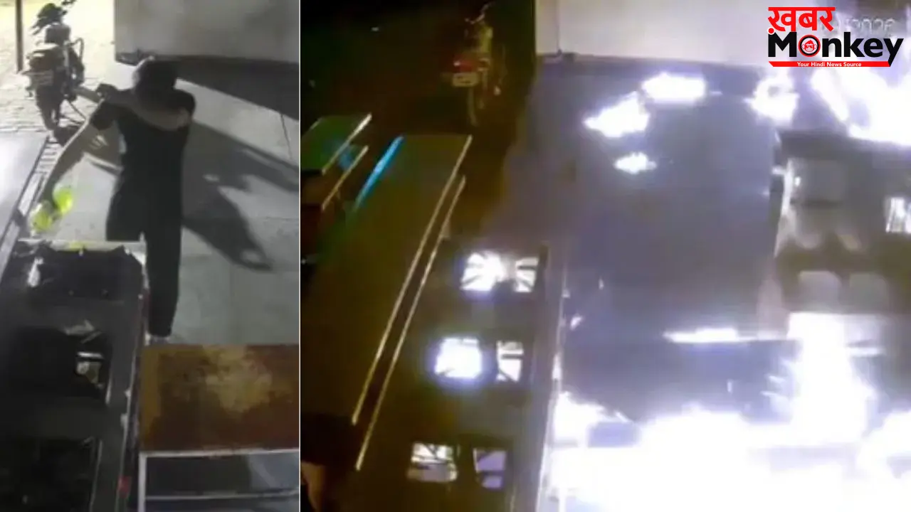 गोलगप्पे के बाद पापड़ी नहीं दी.. तो दबंगों ने फूंक दी दुकान, CCTV में कैद हुई वारदात