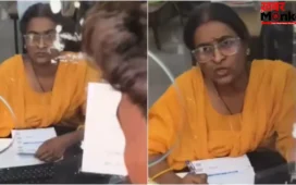 भोपाल रेलवे स्टेशन पर हंगामा: टिकट काउंटर पर ‘ब्रोकर’ को प्राथमिकता देने का आरोप, वीडियो वायरल