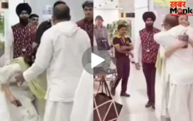 एयरपोर्ट पर अनुष्का ने किसके छुए पैर? सोशल मीडिया पर VIDEO हो रहा वायरल, पीछे खड़े विराट कोहली मुस्कुराते रहे