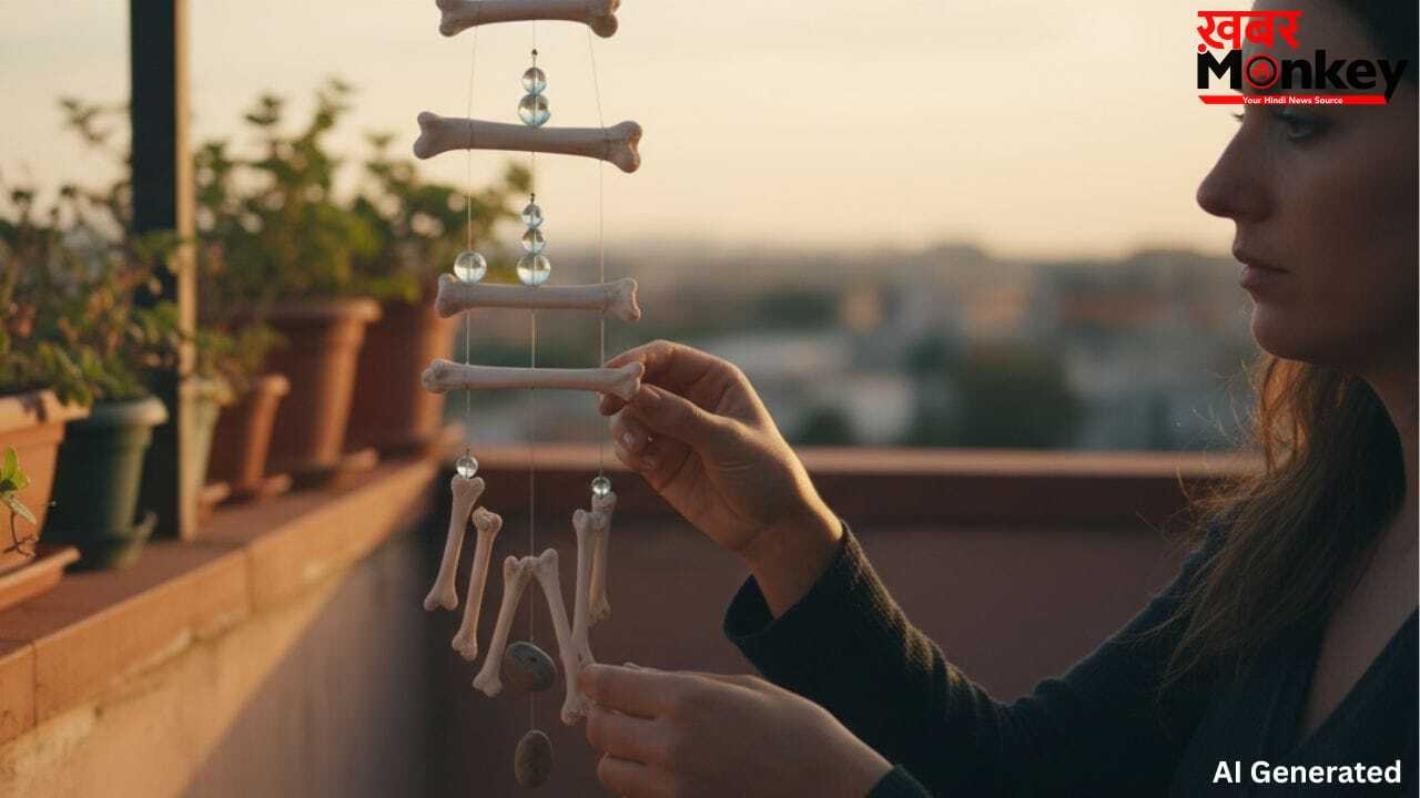 न जलाया, न दफनाया; महिला ने बहन की हड्डियों को बालकनी में टांगकर बनाया विंड चाइम!