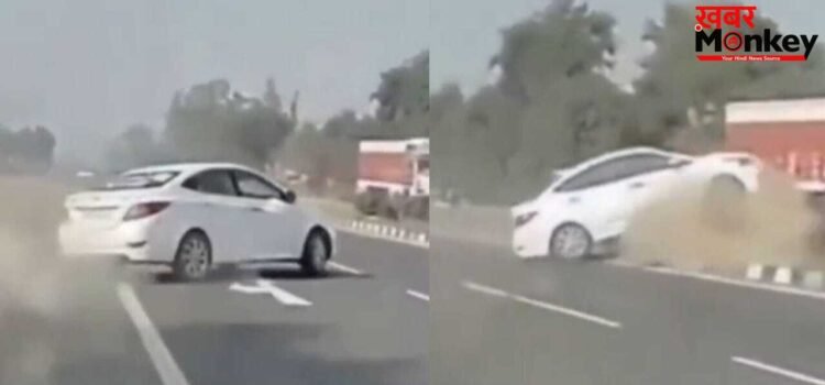 Video: 2 कार, 1 गाय और कुछ सेकंड… फिर हाईवे पर हुआ खतरनाक एक्सीडेंट