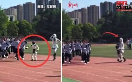 Viral Video: रोबोट हुआ बेकाबू! नाचते-नाचते लड़की के साथ कर बैठा ऐसी हरकत, देख सन्न रह गए लोग