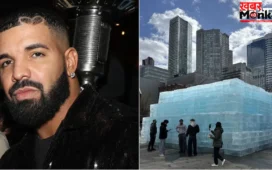 Toronto के बीच लगा बर्फ का पहाड़, ड्रेक के नए एल्बम ‘Iceman’ के अनोखे प्रमोशन ने मचाया भारी बवाल