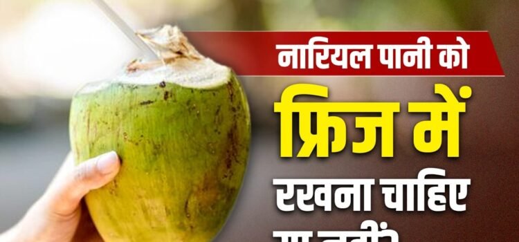 Coconut Water: खोलने के बाद नारियल पानी को फ्रिज में रखना सही है या गलत? ये कब हो जाता है खराब?