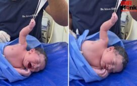 Viral Video: पैदा होते ही बच्चे ने डॉक्टर से लिया ‘पंगा’, लोग बोले- ये तो नन्हा बाहुबली निकला!