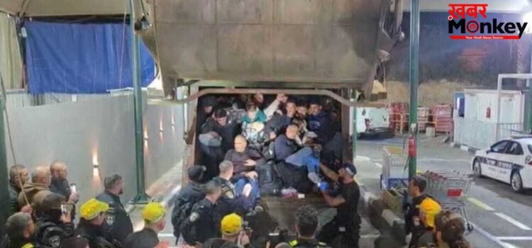 काम की तलाश में कूड़े के ट्रक में छिपकर जा रहे थे 70 फिलिस्तीनी, इजराइली पुलिस ने पकड़ा काम की तलाश में कूड़े के ट्रक में छिपकर जा रहे थे 70 फिलिस्तीनी, इजराइली पुलिस ने पकड़ा