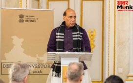 जर्मनी में रक्षा मंत्री राजनाथ सिंह का संबोधन, भारत में रक्षा निवेश के अवसरों पर दिया जोर