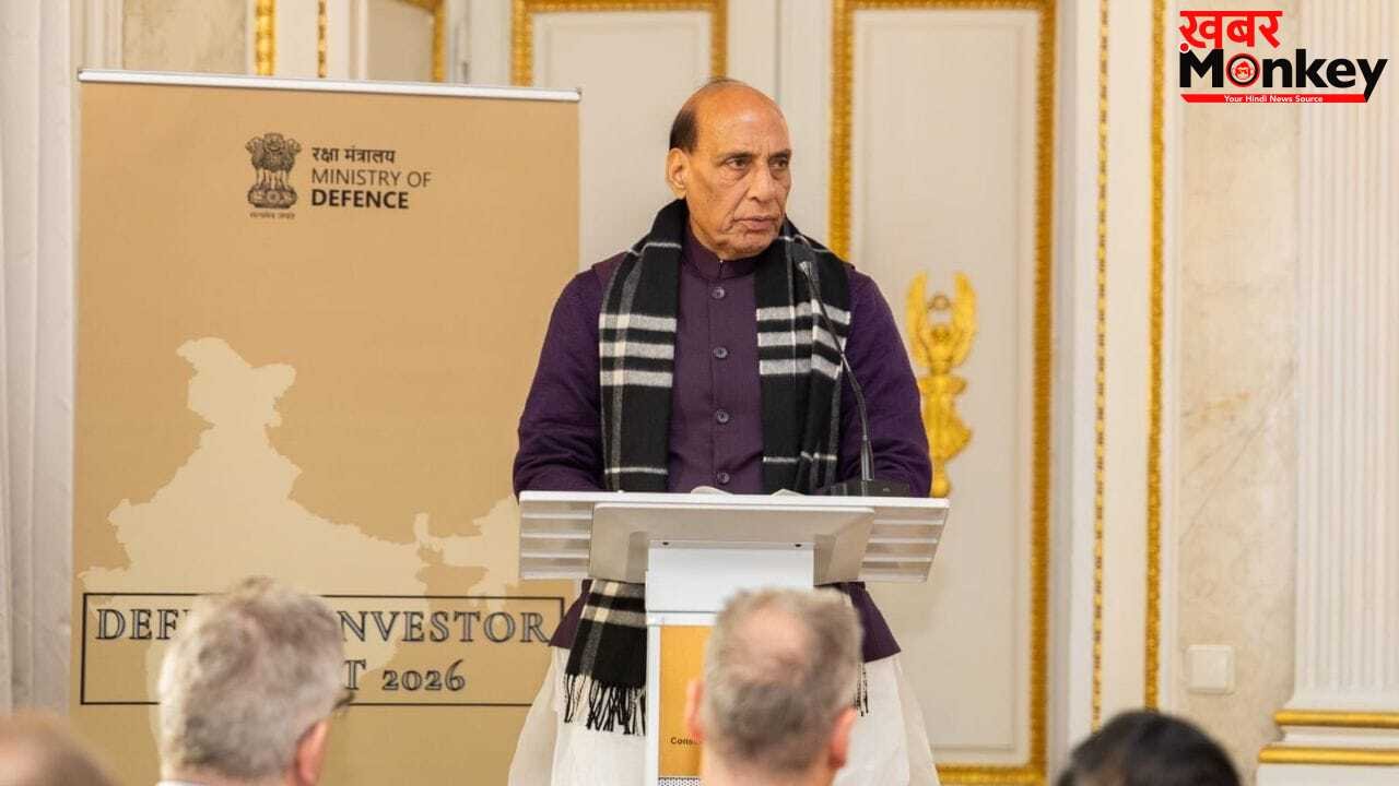 जर्मनी में रक्षा मंत्री राजनाथ सिंह का संबोधन, भारत में रक्षा निवेश के अवसरों पर दिया जोर