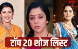 TRP List: ‘अनुपमा’ को लगा बड़ा झटका, ‘वसुधा’ ने मारी लंबी छलांग, देखें टॉप-20 शोज की पूरी लिस्ट