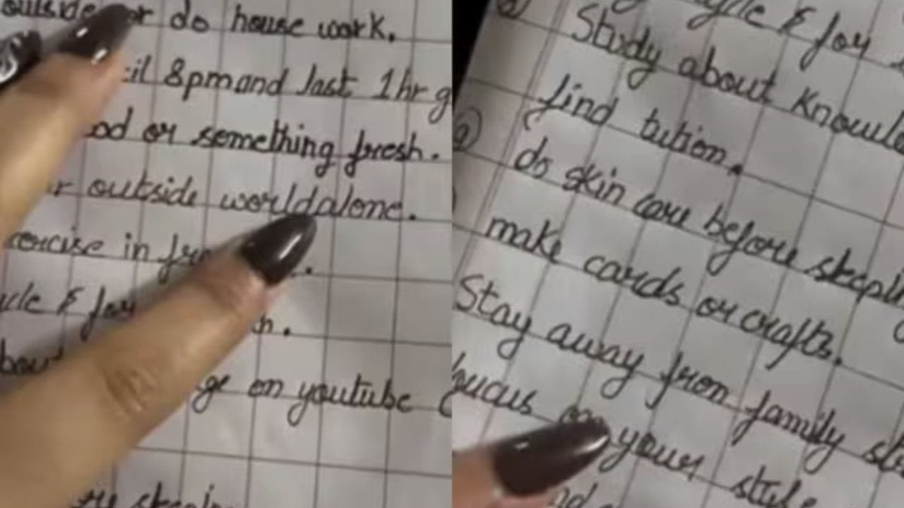 Viral Video: लड़के की कॉपी में लिखे नियम पढ़कर मां ने ली मजेदार क्लास, इस नोकझोंक ने जीता यूजर्स का दिल