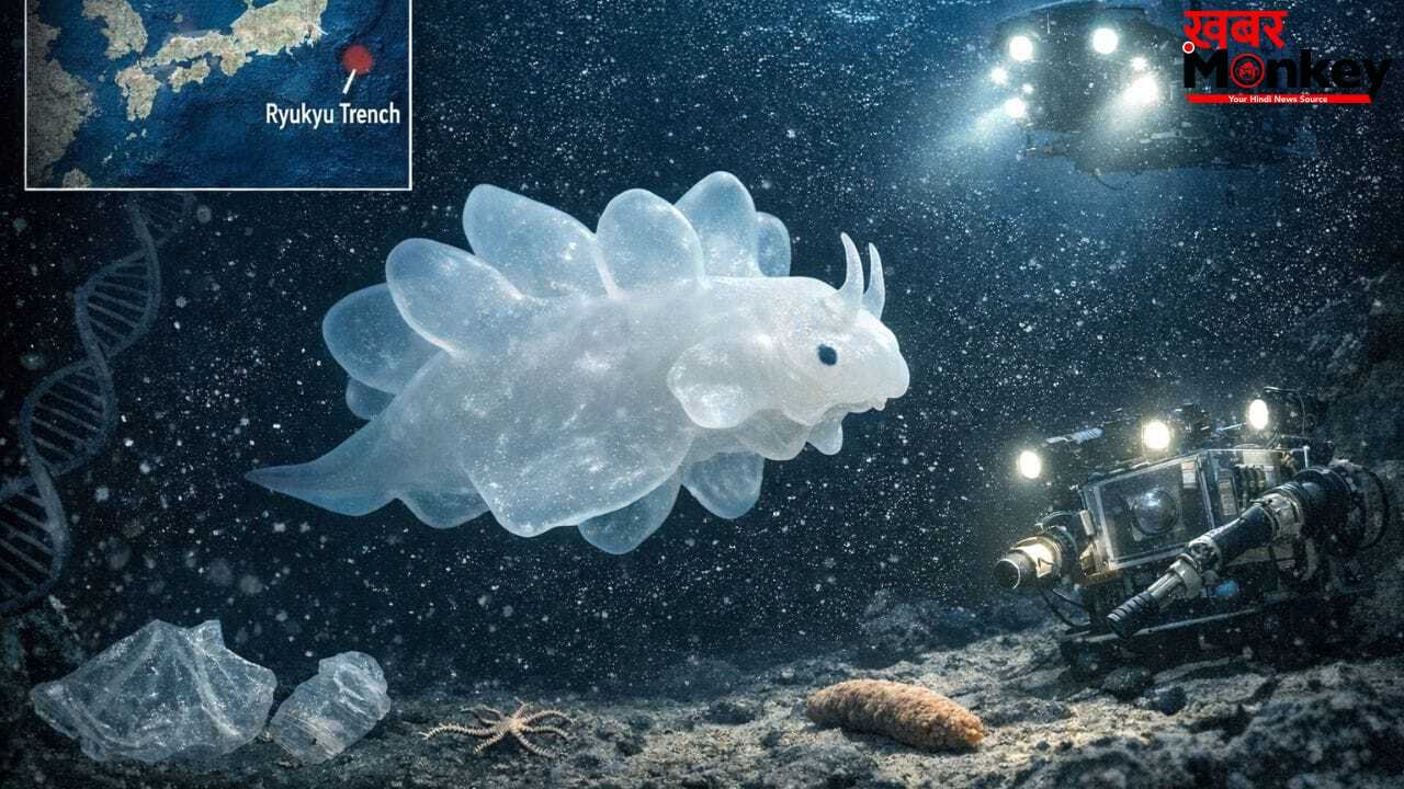 रहस्यमयी समुद्री जीव ने तोड़े विज्ञान के नियम, 30,000 फीट गहराई में मिला रहस्यमयी जीव
