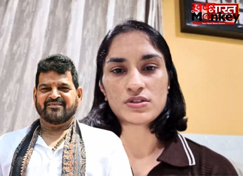 विनेश फोगाट ने लगाए बृजभूषण शरण पर गंभीर आरोप, टूर्नामेंट में भाग लेने पर उठाए सवाल