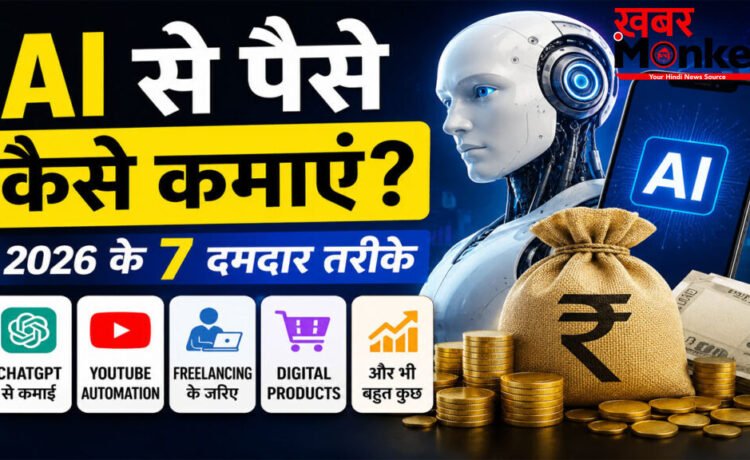 AI Se Paise Kaise Kamaye 2026 : 7 Powerful और Proven तरीके, 2026 में बंपर कमाई