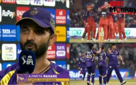 RCB से मिली हार के बाद प्लेऑफ से बाहर हुई KKR, कप्तान अजिंक्य रहाणे ने इन्हें माना टीम के शर्मनाक प्रदर्शन की वजह