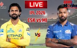 CSK vs MI LIVE Score: नमन धीर अर्धशतक के करीब, मुंबई इंडियंस की लाइव स्कोर 120/4