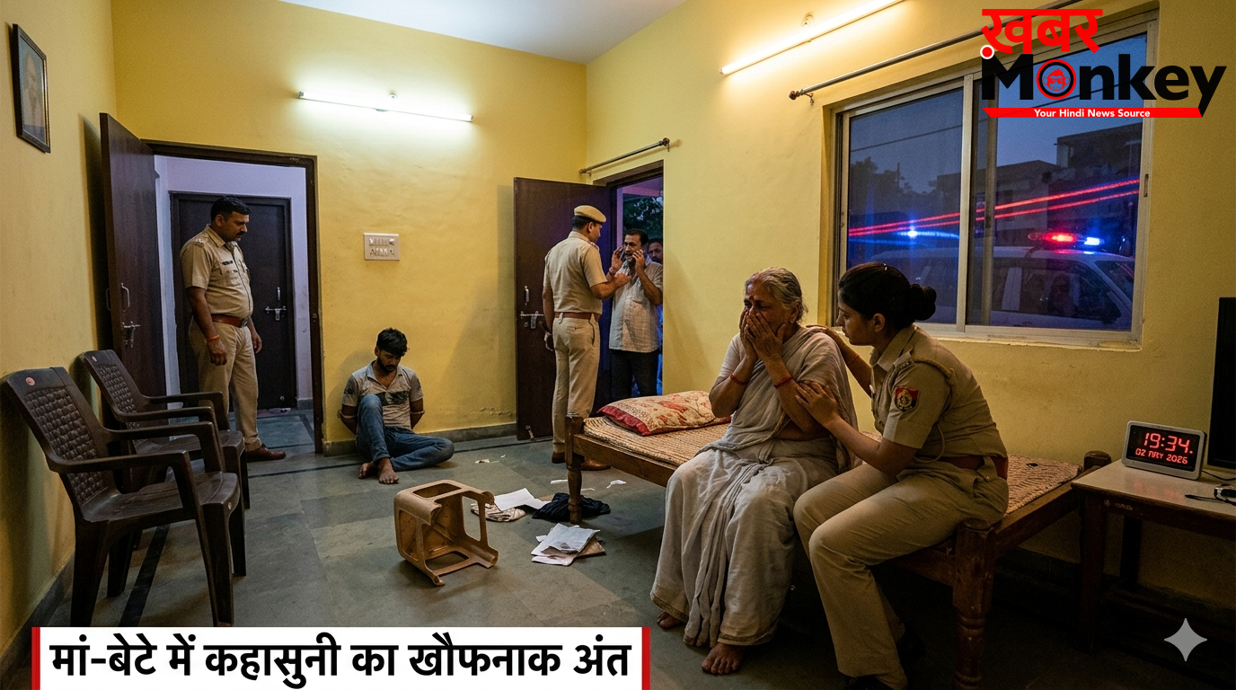 UP BIG NEWS: मां-बेटे में कहासुनी का खौफनाक अंत, एक ने खा लिया जहर, तो दूसरे की सदमे ने ली जान
