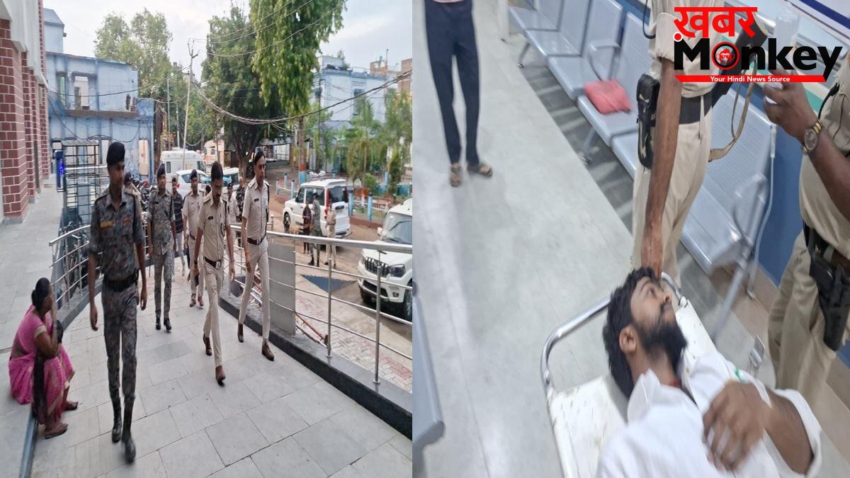 गोपालगंज पुलिस-अपराधी के बीच मुठभेड़, 50 हजार का इनामी आकाश घायल