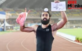 गुरिंदरवीर ने 100 मीटर रेस में रचा इतिहास, एक दिन में 3 बार टूटा नेशनल रिकॉर्ड; उसैन बोल्ट से सिर्फ 0.51 सेकंड पीछे