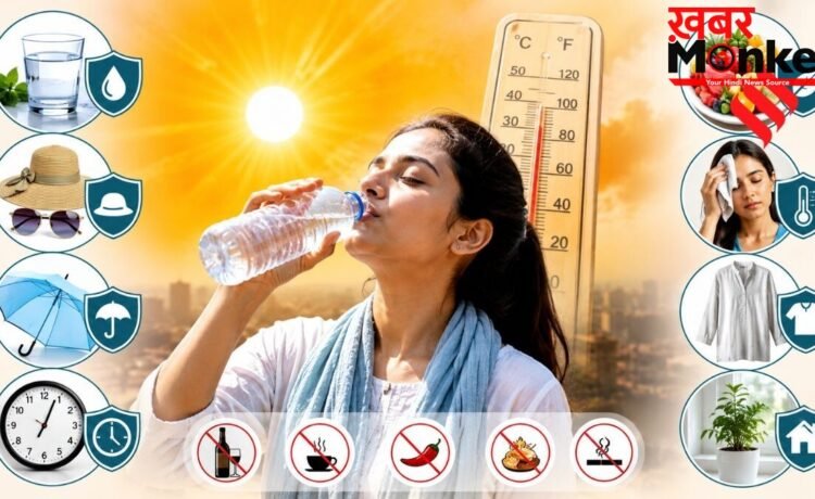 शुरू हुआ नौतपा, भीषण गर्मी में खुद का इस तरह रखें ख्याल